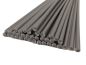 Preview: Kunststoffschweißdraht PVC-U hart 5mm Rund Grau 1kg Stäbe vorne | az-reptec